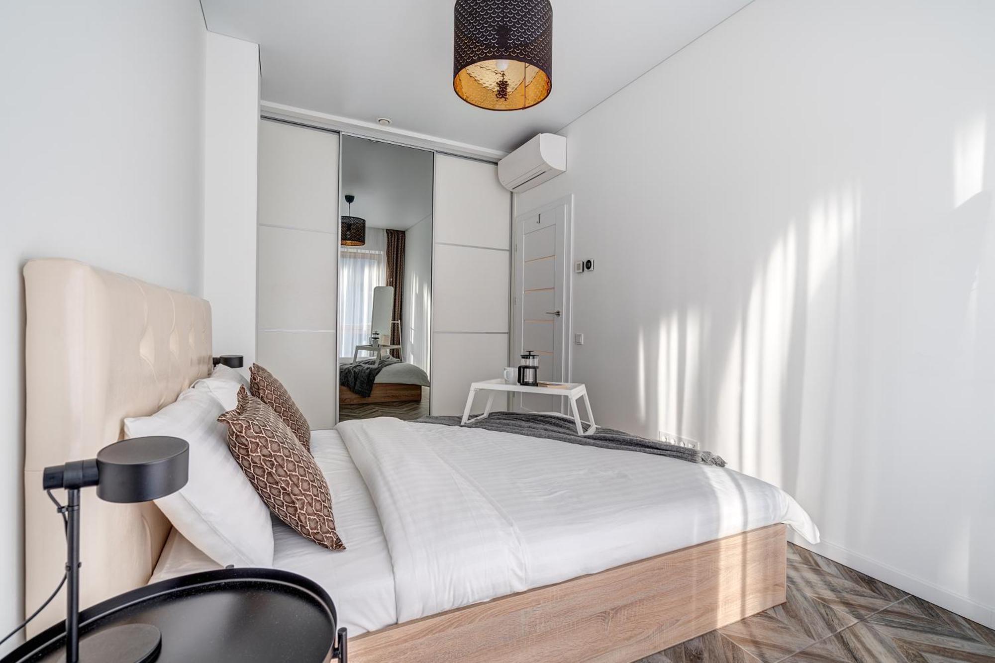 Cohost I New Basteja Life Apartments W-Garage Prkg & Self Check-In فيلنيوس الغرفة الصورة