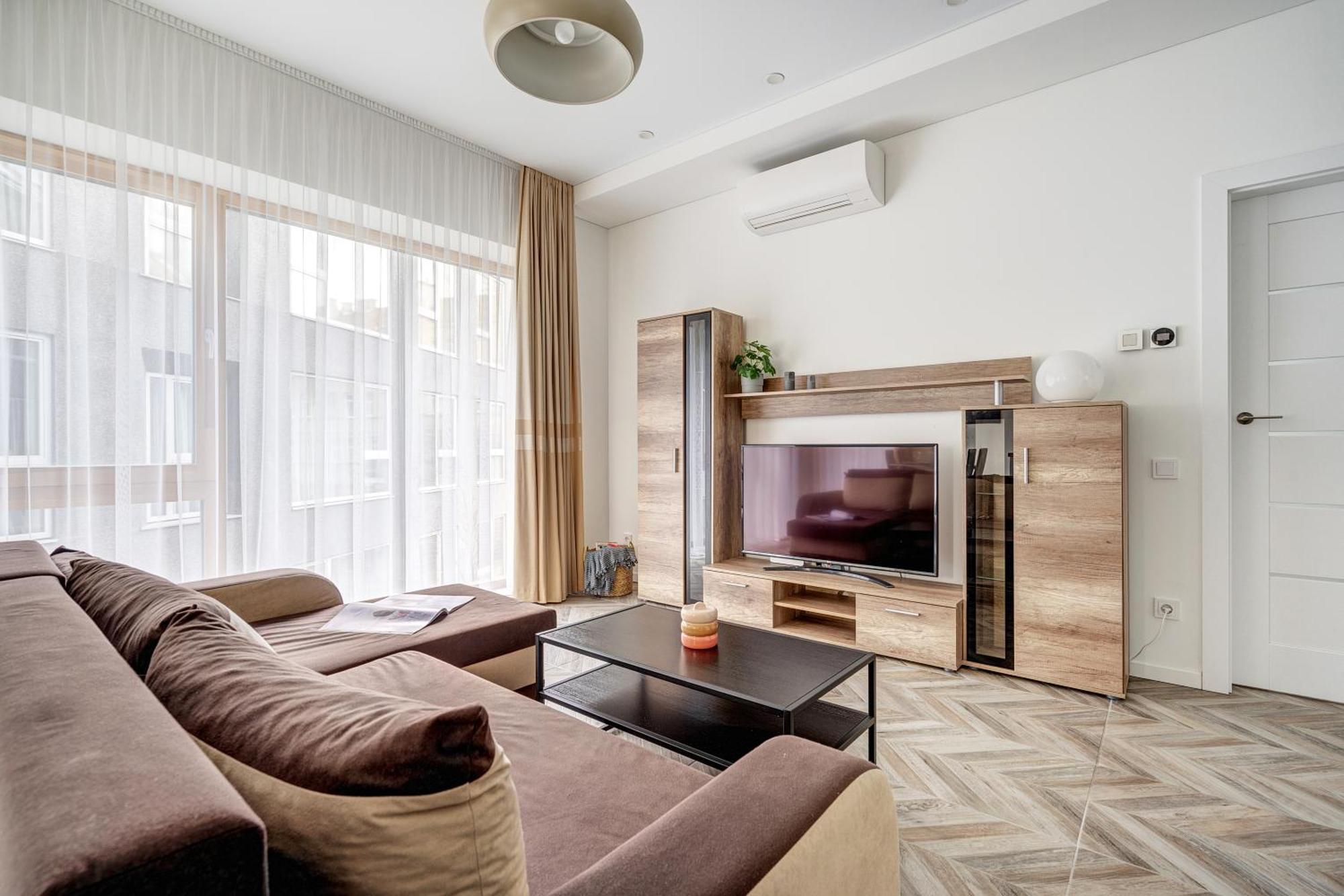 Cohost I New Basteja Life Apartments W-Garage Prkg & Self Check-In فيلنيوس الغرفة الصورة